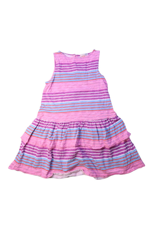 A Multicolour Sleeveless Dresses from Crewcuts in size 5T for girl. (Front View)