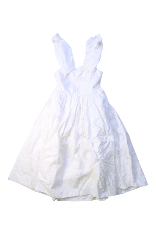 A White Sleeveless Dresses from Country Road in size 3T for girl. (Front View)