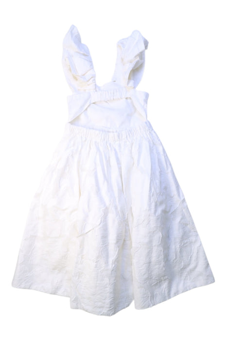 A White Sleeveless Dresses from Country Road in size 3T for girl. (Back View)