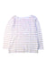 A White Long Sleeve Tops from Crewcuts in size 4T for girl. (Front View)