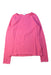 A Pink Long Sleeve Tops from Crewcuts in size 8Y for girl. (Front View)