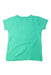 A Green Short Sleeve T Shirts from Crewcuts in size 4T for girl. (Back View)