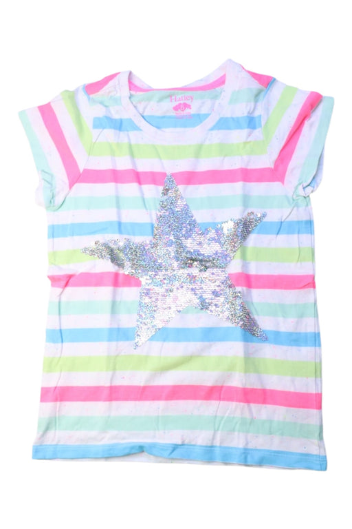 A Multicolour Short Sleeve T Shirts from Hatley in size 8Y for girl. (Front View)