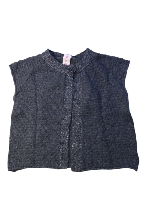 A Grey Dress Up Vests from Juliet & the Band in size 6T for girl. (Front View)