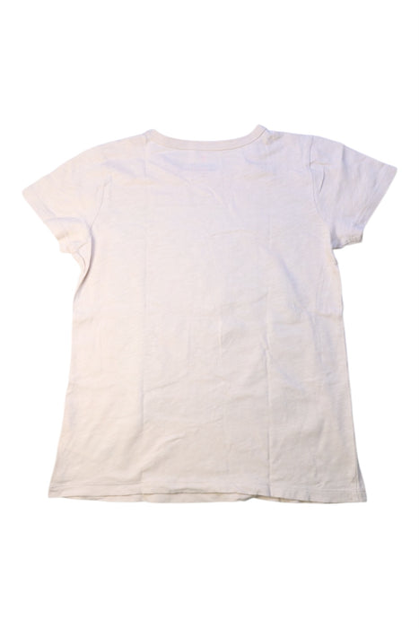 A Taupe Short Sleeve T Shirts from Crewcuts in size 10Y for girl. (Back View)