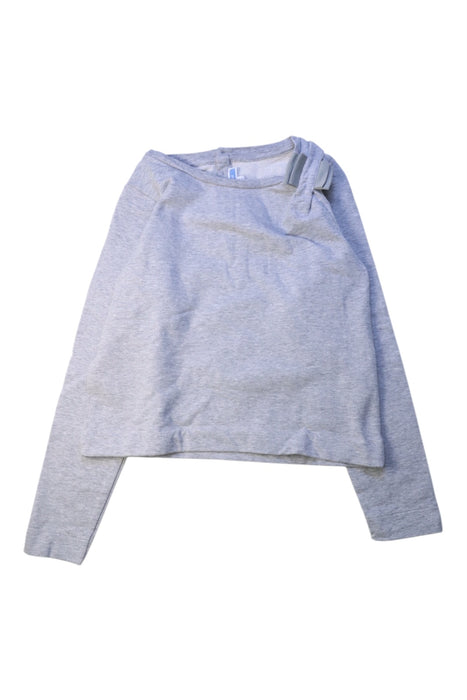 A Grey Long Sleeve Tops from Jacadi in size 10Y for girl. (Front View)
