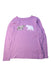 A Purple Long Sleeve Tops from Crewcuts in size 8Y for girl. (Front View)