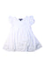 A White Short Sleeve Dresses from Polo Ralph Lauren in size 12Y for girl. (Front View)