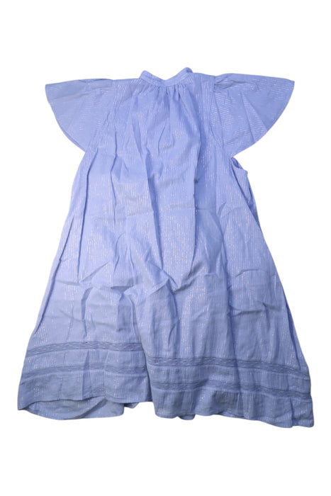 A Blue Short Sleeve Dresses from Zadig & Voltaire in size 12Y for girl. (Back View)