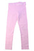 A Pink Leggings from Crewcuts in size 6T for girl. (Front View)