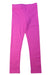 A Pink Leggings from Crewcuts in size 6T for girl. (Front View)