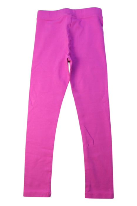 A Pink Leggings from Crewcuts in size 6T for girl. (Back View)