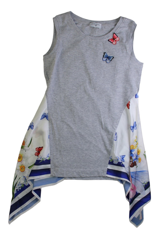 A Multicolour Sleeveless Tops from Monnalisa in size 10Y for girl. (Front View)
