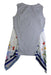 A Multicolour Sleeveless Tops from Monnalisa in size 10Y for girl. (Back View)