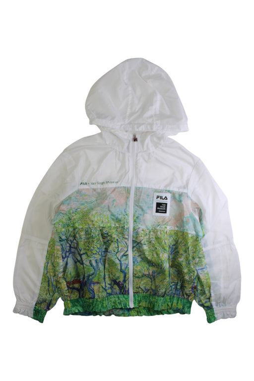 A Multicolour Rain Jackets from Fila in size 10Y for girl. (Front View)