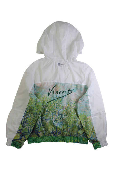 A Multicolour Rain Jackets from Fila in size 10Y for girl. (Back View)