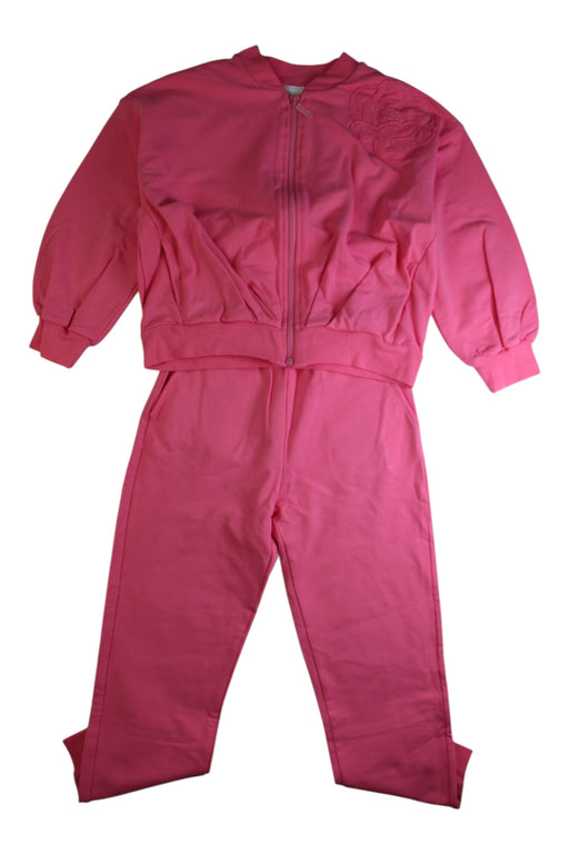 A Pink Pants Sets from Monnalisa in size 8Y for girl. (Front View)