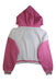 A White Hooded Sweatshirts from Monnalisa in size 12Y for girl. (Back View)