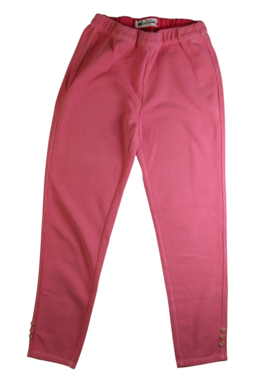 A Pink Leggings from As Know As Ponpoko in size 11Y for girl. (Front View)