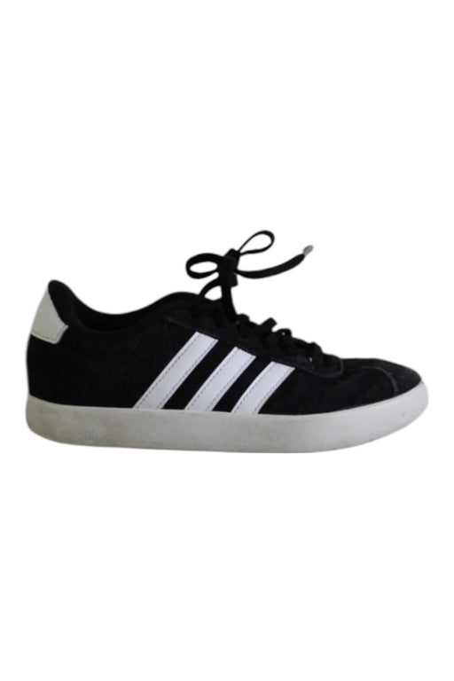 A Black Sneakers from Adidas in size 6T for neutral. (Front View)