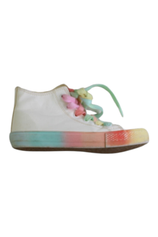 A Multicolour Sneakers from Seed in size 6T for girl. (Front View)