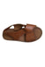 A Brown Sandals from Bonpoint in size 6T for girl. (Front View)