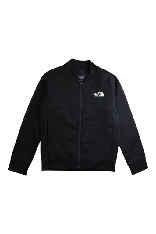 A Black Lightweight Jackets from The North Face in size 7Y for neutral. (Front View)