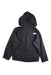 A Navy Rain Jackets from The North Face in size 7Y for neutral. (Back View)