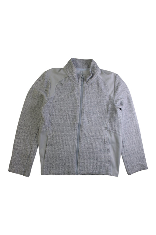 A Grey Lightweight Jackets from Moody Tiger in size 8Y for boy. (Front View)