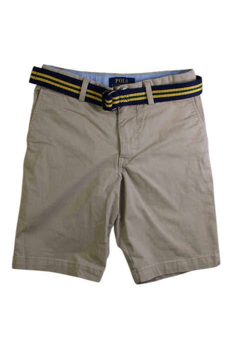 A Beige Shorts from Polo Ralph Lauren in size 10Y for boy. (Front View)