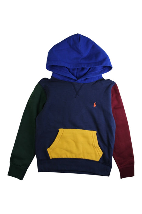A Multicolour Hooded Sweatshirts from Polo Ralph Lauren in size 8Y for boy. (Front View)
