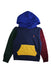 A Multicolour Hooded Sweatshirts from Polo Ralph Lauren in size 8Y for boy. (Front View)