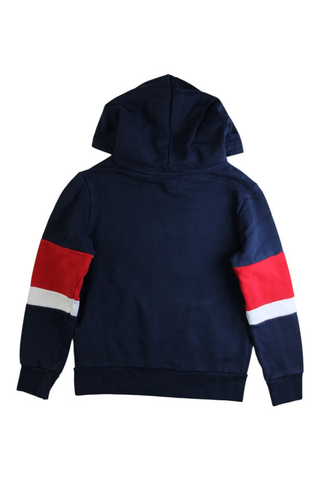 A Navy Hooded Sweatshirts from Polo Ralph Lauren in size 8Y for boy. (Back View)