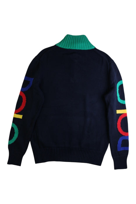 A Multicolour Crewneck Sweatshirts from Polo Ralph Lauren in size 8Y for boy. (Back View)
