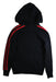 A Black Hooded Sweatshirts from Polo Ralph Lauren in size 8Y for boy. (Back View)