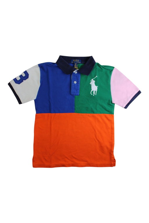 A Multicolour Short Sleeve Polos from Polo Ralph Lauren in size 8Y for boy. (Front View)