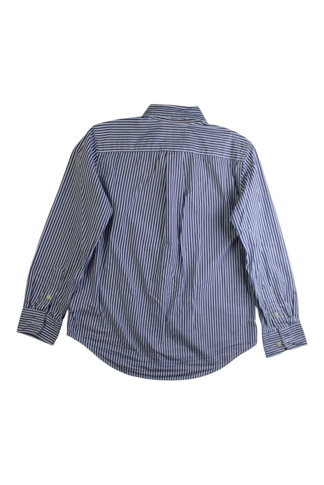 A Blue Long Sleeve Shirts from Polo Ralph Lauren in size 8Y for boy. (Back View)