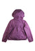 A Purple Lightweight Jackets from Moncler in size 6T for girl. (Back View)