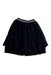 A Navy Tulle Skirts from Nicholas & Bears in size 6T for girl. (Back View)