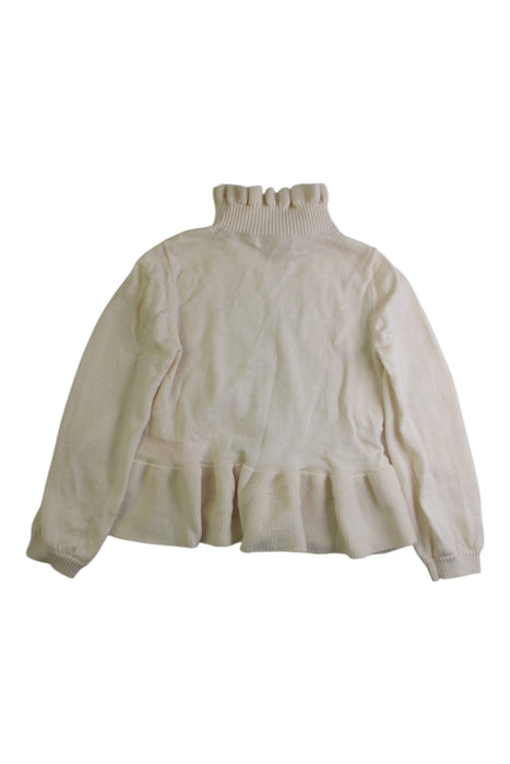 A Ivory Long Sleeve Tops from Nicholas & Bears in size 4T for girl. (Back View)