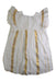 A White Sleeveless Dresses from Louise Misha in size 8Y for girl. (Front View)