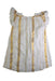 A White Sleeveless Dresses from Louise Misha in size 8Y for girl. (Back View)