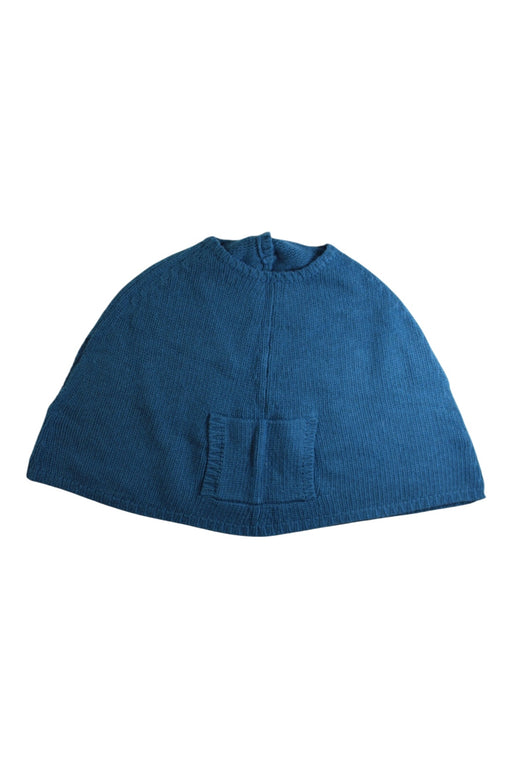 A Blue Capes & Ponchos from Les Enfantines in size 6T for girl. (Front View)