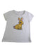 A White Short Sleeve T Shirts from Seed in size 7Y for girl. (Front View)