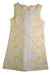 A Yellow Sleeveless Dresses from Iris & Ivy in size 7Y for girl. (Front View)