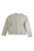 A White Cardigans from Nicholas & Bears in size 4T for girl. (Back View)