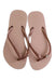 A Pink Flip Flops from Havaianas in size 5T for girl. (Back View)