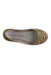A Gold Flats from Mini Melissa in size 6T for girl. (Front View)
