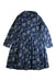 A Navy Long Sleeve Dresses from Bonpoint in size 6T for girl. (Back View)