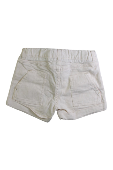 A Ivory Shorts from Nanos in size 5T for girl. (Back View)